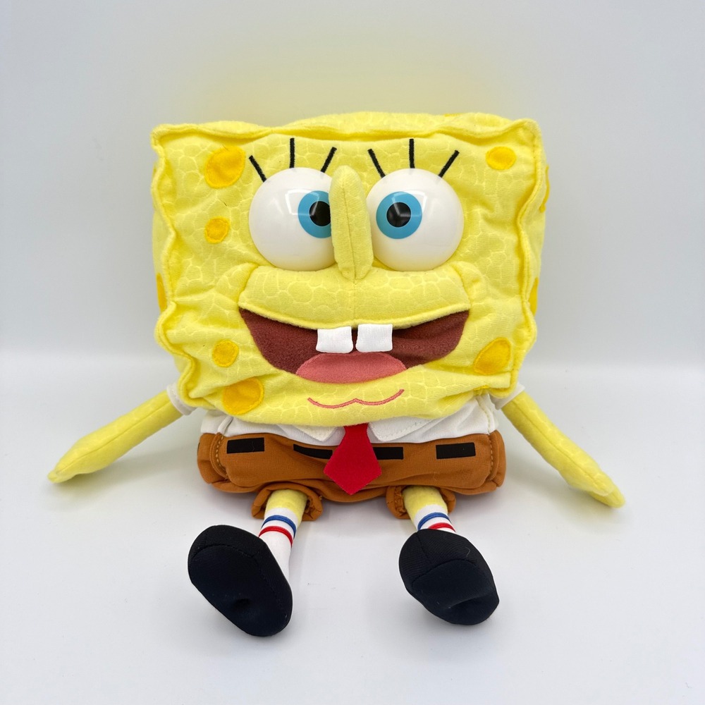 Nickelodeon SpongeBob SquarePants Plush Unisex Medium Yellow Talking Toy Figure